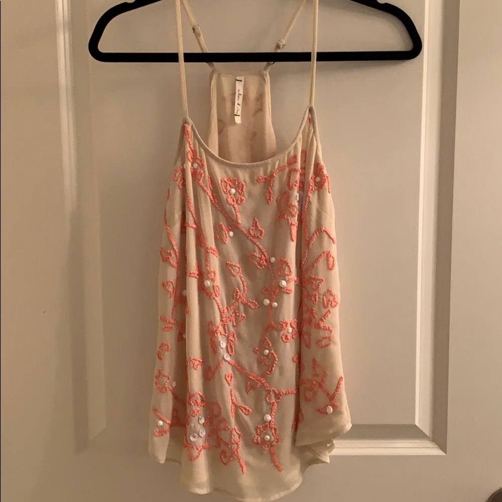 Beaded, fun tank
